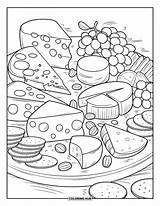 85  Cheese Coloring Pages For Kids & Adults Free Printable PDFs sketch template