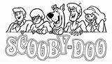 Scooby Doo Coloring Pages Dooby  Print Color Craft sketch template