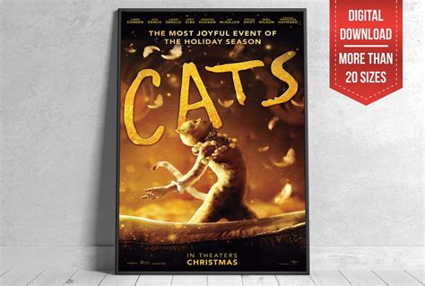 Cats Musical Poster Cats Poster Musical Poster Broadway | Etsy