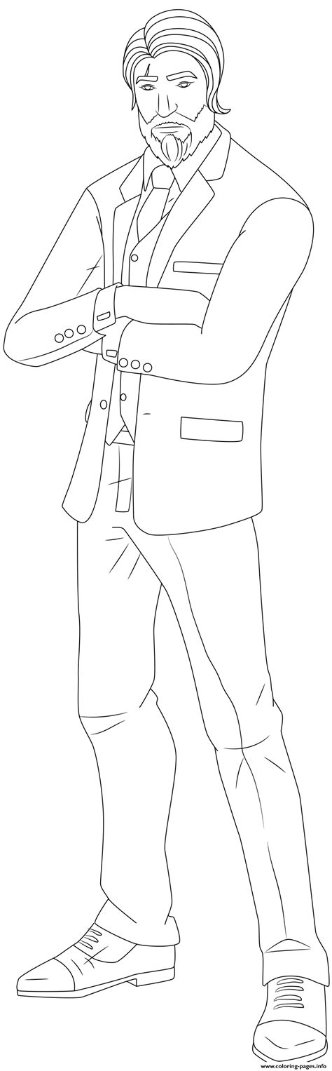 Fortnite Coloring Pages Renegade Raider : The renegade raider outfit is ...