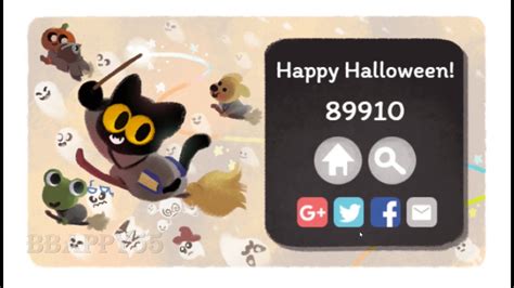 Halloween cat game, Happy Halloween! Score- 89910 - YouTube