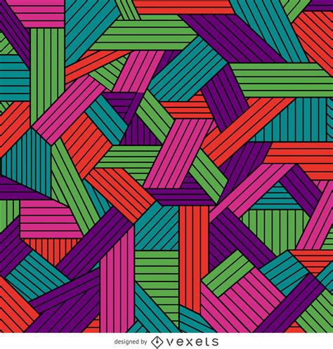 Color Ornamental Geometric Pattern Vector Download
