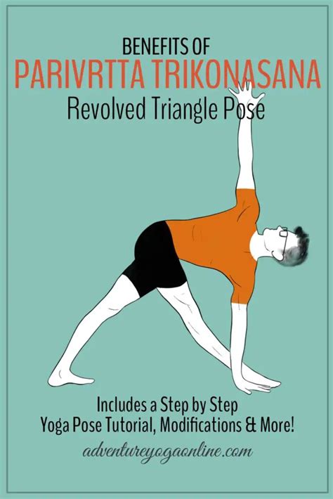 Parivrtta Trikonasana Steps