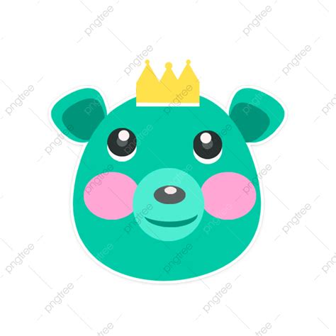 Cute Cartoon Animals Clipart PNG Images, Cute Cartoon Bear Animal, Lovely, Cartoon, Animal PNG ...