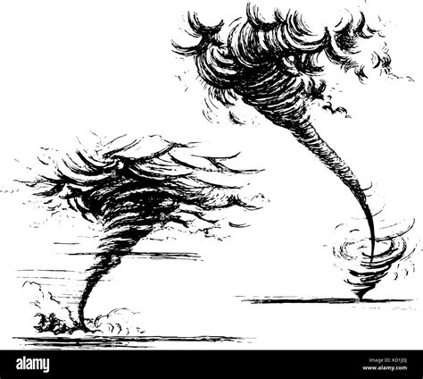 Tornado sketch hi-res stock photography and images - Alamy