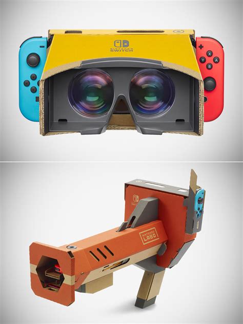 Nintendo Switch Labo VR Kit Unveiled Ahead of Mario Day, Includes ...