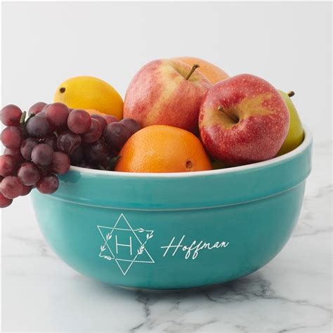 Passover Personalized Ceramic Serving Bowl