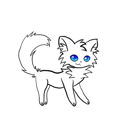 Cat/kitten base by darnowxelemon on DeviantArt