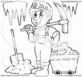 People Mining Coloring Pages sketch template