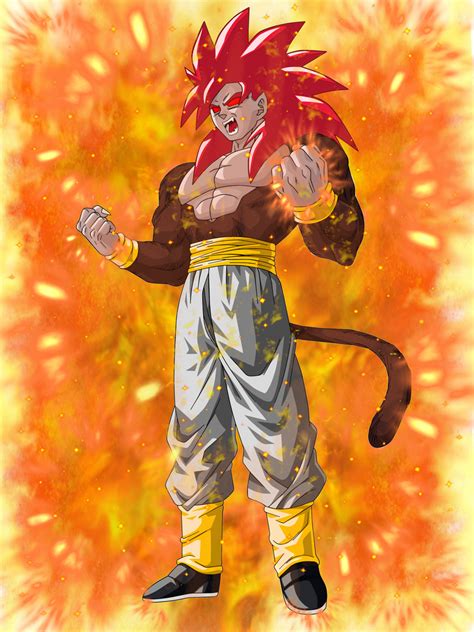 Super Saiyan 4 God Goku by EliteSaiyanWarrior on DeviantArt