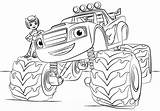Blaze And The Monster Machines Coloring Pages  Best Coloring For sketch template