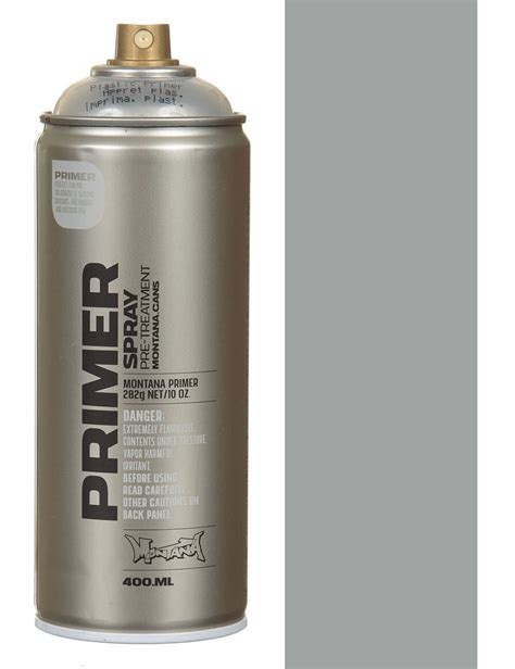 Montana Gold Plastic Primer Spray Paint - 400ml - Spray Paint Supplies ...