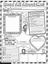 Free All About Me To Color Coloring Page  Printable sketch template