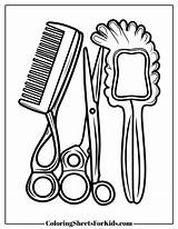 Barber Coloring Pages Free Downloads  Sheets For Kids sketch template