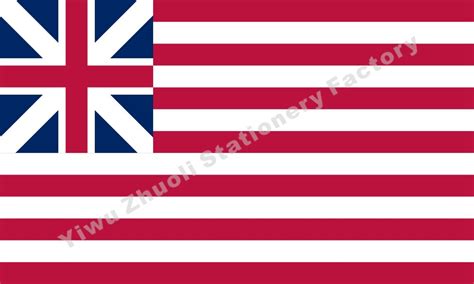 US History Flag 1775 1777 Grand Union Flag 3x5FT 120g 100D Polyester-in ...