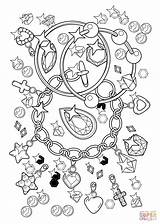 Bracelet Coloring Pages sketch template