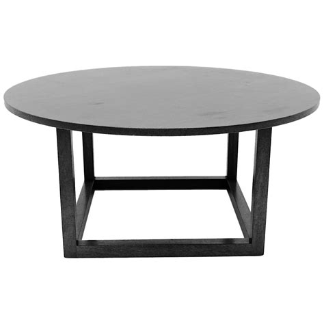 Bauhaus Round Palisander Side Coffee Table in the Style of Josef Hoffmann, 1930s For Sale at 1stDibs