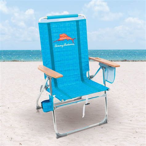 Tommy Bahama Backpack Hi Boy Beach Chair In Blue at Eric Swain blog