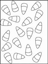 Kawaii Candy Corn Coloring Page  Free Printable Pages For Kids sketch template