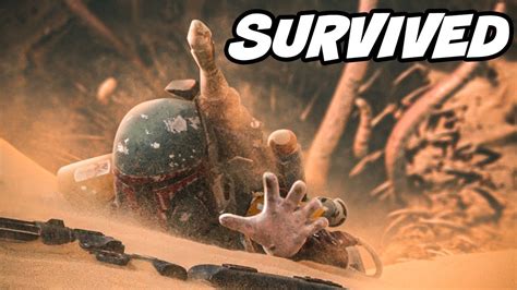 How Boba Fett Survived The Sarlacc Pit - Star Wars Explained - YouTube