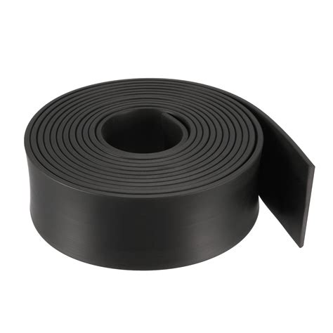 Solid Rectangle Rubber Seal Strip 40mm Wide 3mm Thick 3 Meters Long Black - Walmart.com ...