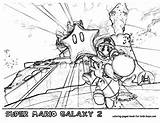 Free Printable Super Mario Galaxy Coloring Pages sketch template