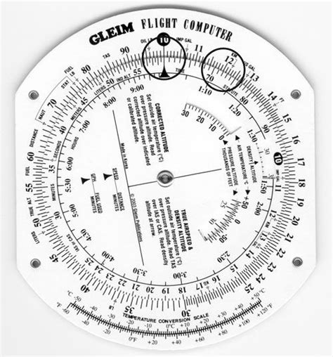 The Calculator Side of the E6B Flight Computer Conversion of Nautical Miles to Statute Miles and ...