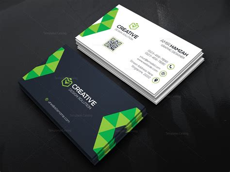 Creative Business Card Design 000469 - Template Catalog