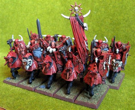 Ginzio Paint Service: Warhammer/Kings of War chaos knights/Cavalieri del caos per Warhammer o ...