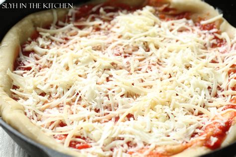 Cast-Iron Margherita Pizza with Pesto | Slyh in the Kitchen