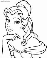 Disney Princess Belle Coloring Pages At GetDrawings  Free Download sketch template