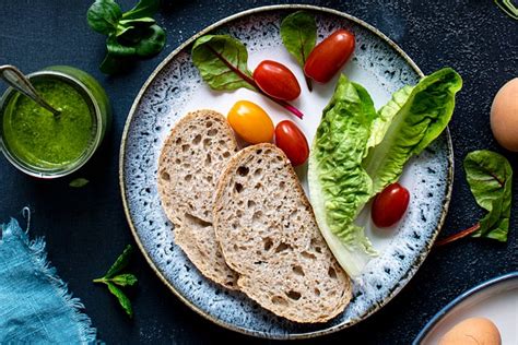 Fresh homemade healthy bread flatlay | Premium Photo - rawpixel