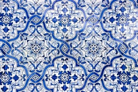 Typical portuguese tiles, azulejos with pattern | Portuguese tiles, Blue white decor, Tile art