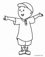 Free Printable Caillou Coloring Pages For Kids sketch template
