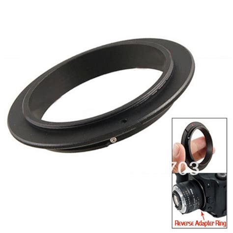 49mm Macro Lens Reverse Adapter Ring For Canon EOS EF/ EF-S Lens Mount ...