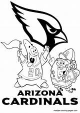 Az Cardinals Coloring Pages  Home sketch template