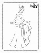 Disney Princess Tiana Coloring Sheet sketch template