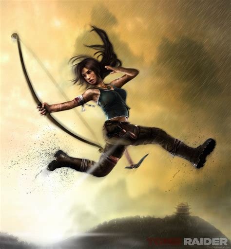 REBORN LARA: TRICK SHOT - Tomb Raider 2012 - Tomb Raider Reboot Fan Art (29173215) - Fanpop