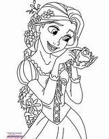 UPDATED 170 FREE Tangled Coloring Pages  Rapunzel Coloring sketch template
