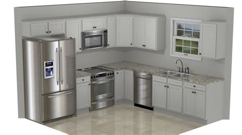 What is a 10 x 10 Kitchen? | Wholesale Cabinet Supply | Kitchen layout ...