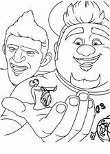 Kids n funcom  Coloring Page Turbo Pixar sketch template