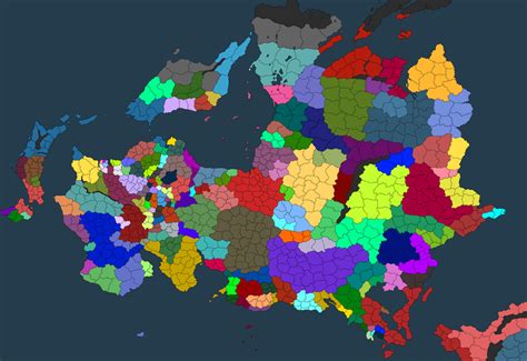 Made an EU4-style map of my fantasy world : imaginarymaps Fantasy Map Generator, Fantasy World ...