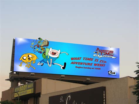 Adventure time billboard by SonofaDJ617 on DeviantArt