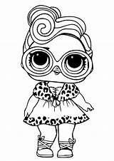 Dollface Lol Surprise Doll coloring Page  Download Print Or Color sketch template
