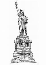 Coloring Page Statue Of Liberty New York  Free Printables Img 13078 sketch template