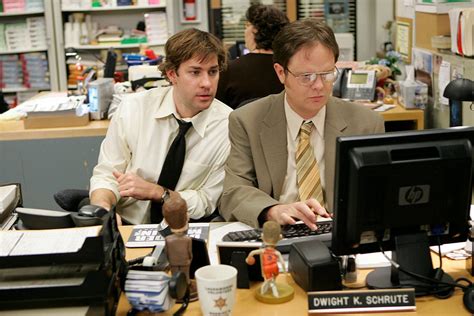 'The Office': The Iconic Scene Between John Krasinski's Jim and Rainn Wilson's Dwight Was Unscripted