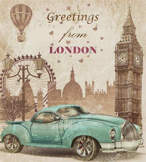 7+ Vintage Travel Postcard Designs | Design Trends - Premium PSD ...