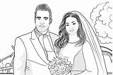 Custom Wedding Coloring Book Personalized  Etsy sketch template