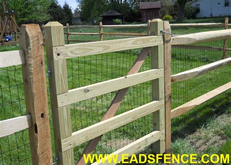 Ohio Fence Company | Eads Fence Co.. Split Rail Gate Options Photo Gallery