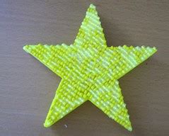 star | Bead on Styrofoam star | Sally Mahoney | Flickr